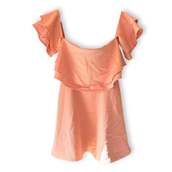 [ KEEPSAKE THE LABEL ] 2 Tiered Off-Shoulder Serenity Dress: Dusty Pink: S: EUC - Picture 4 of 8